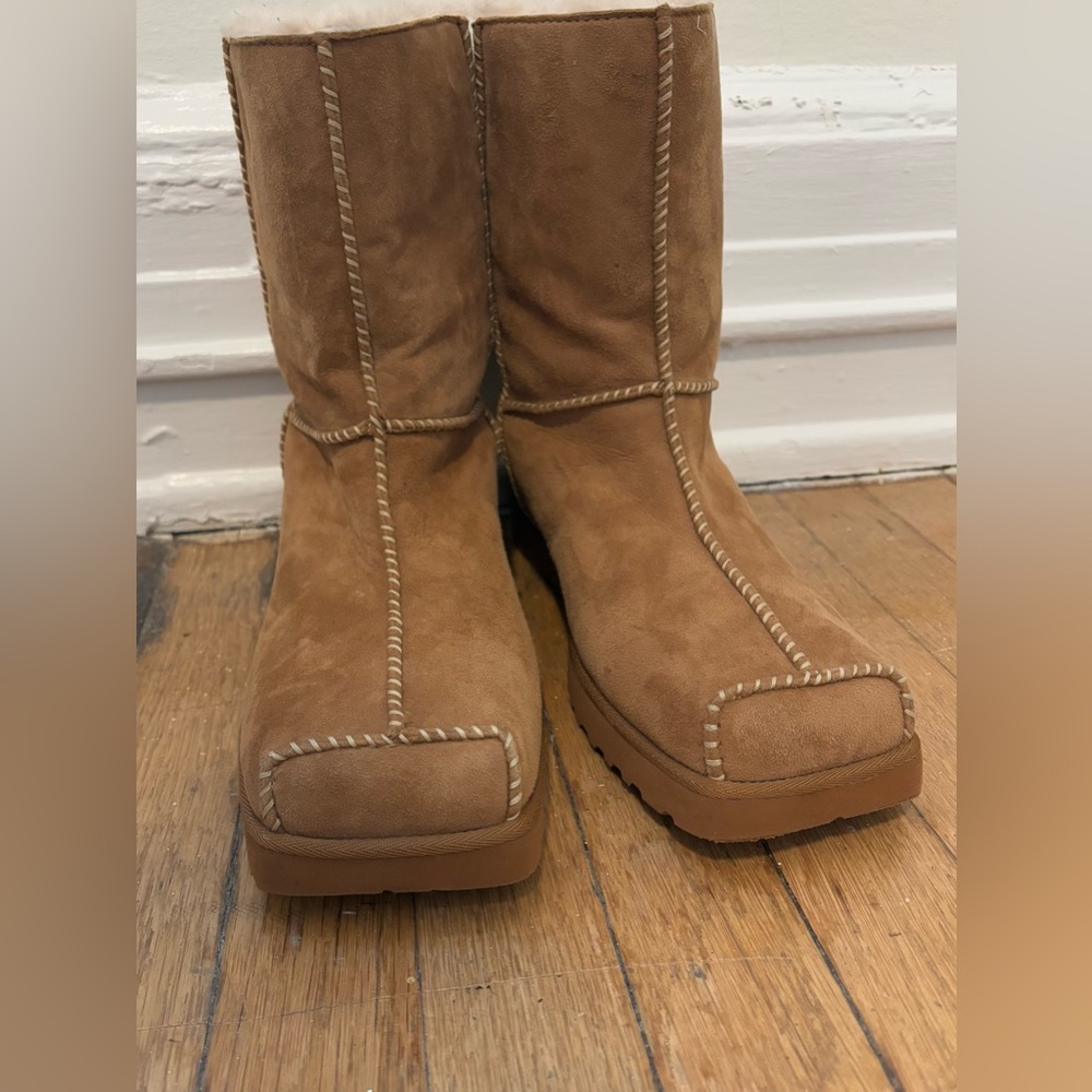 Eckhaus latta block square toe uggs